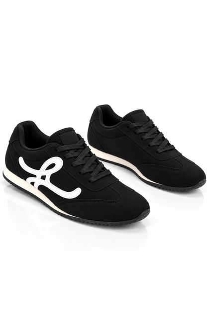 Nk Mi̇a Unisex Black Memory Insoles Orthopedic Daily Walking Sneaker Sports Shoes