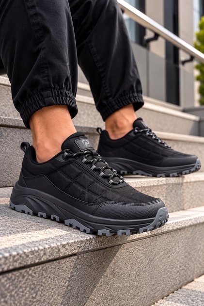 Erkek Bağcıklı Günlük Outdoor Trekking Kışlık Spor Ayakkabı
