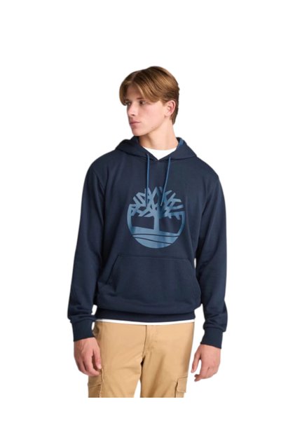Northwood Tree Logo Bb Hoodie Men's Navy Blue Sweatshirt