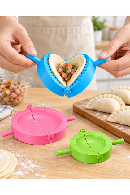 3LÜ HAMUR RAVİOLİ KALIBI ( DUMPLING MOULD )