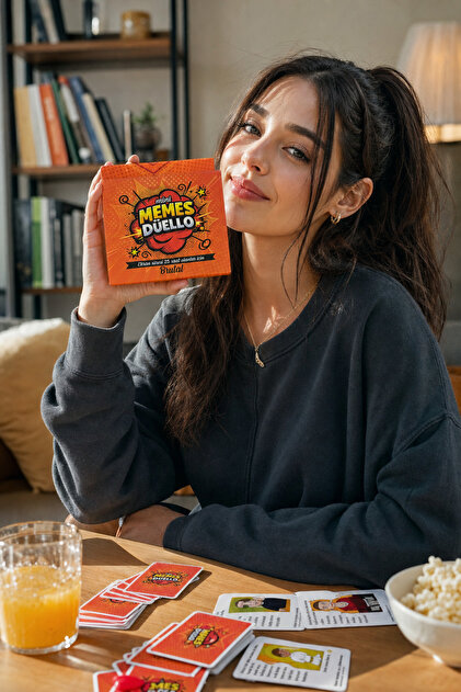 Mini Memes Dueling Card Game Fun Funny Box Game for Friend and Family Gatherings