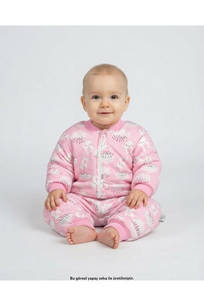 2.5 Tog Value Winter Sleeping Bag for Baby Girls and Children, 1-2-3-4-5-6 Years Old, Printed Pink