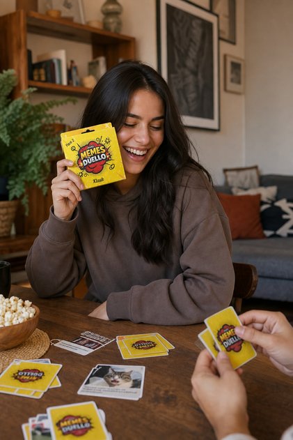 Mini Memes Duel Classic Card Game - Pack 2 Fun Box Game