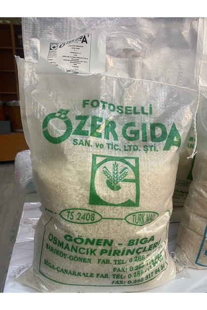 Özer Gıda Osmancık Pirinci 5 kg – Tane Tane Lezzet