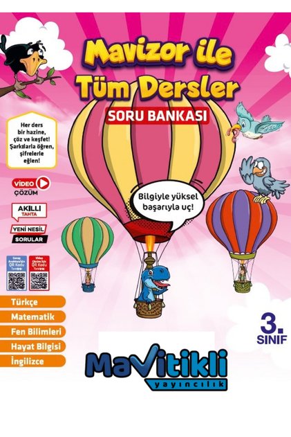 3.SINIF MAVİZOR İLE TÜM DERSLER SORU BANKASI