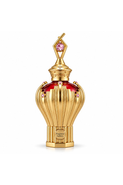 Arabian Perfume Oil for Women and Men Jasmine & Amber Gold Jewel Bottle