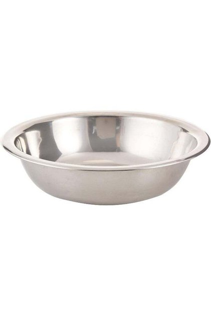 RAJ STAINLESS STEEL HEAVY MIXING BOWL, 24.5 CM, SILVER, RHB012 Silver 7x24.5cm