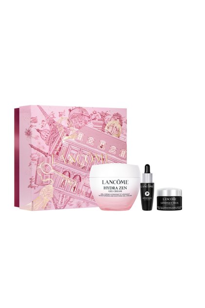 ,Hydra Zen Set îngrijire Ten, Pentru Femei, Gel-Cremă Hydra Zen + Ser Génifique Ultimate + Cremă contur ochi Génifique Yeux Ultimate