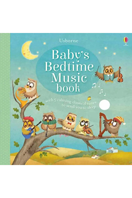 Музикална книга, BABY'S BEDTIME MUSIC BOOK , Usborne , + 6 месеца