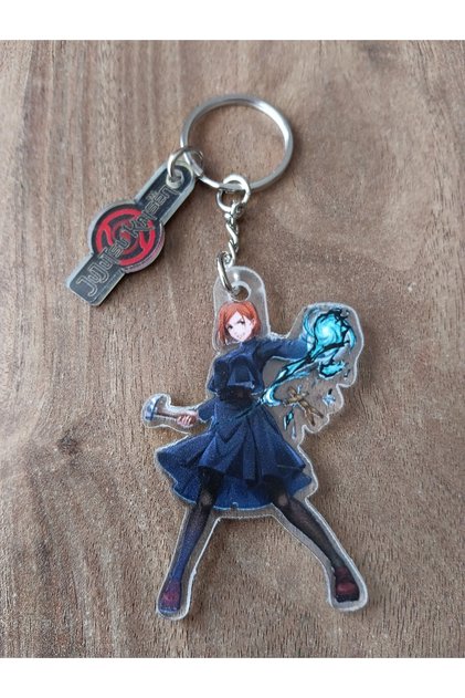 Owl Bag Jujutsu Kaisen Nobara Kugisaki Patterned Acrylic Keychain Bag Ornament