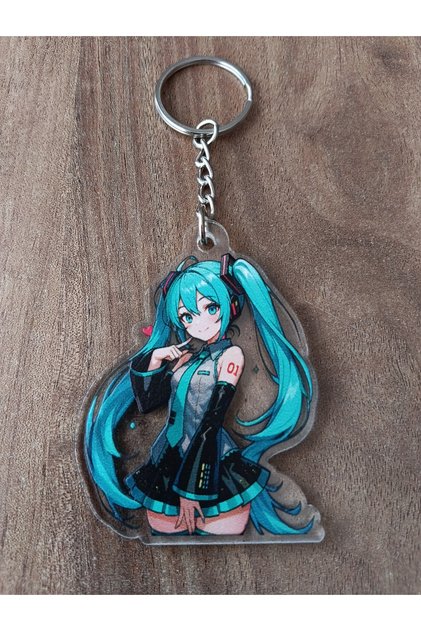Owl Bag Hatsune Miku New Patterned Acrylic Keychain Bag Ornament
