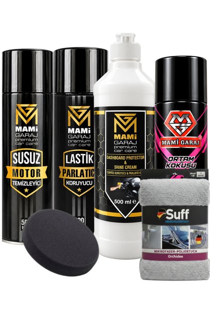 6 PARÇA PREMIUM ARAÇ BAKIM SETİ