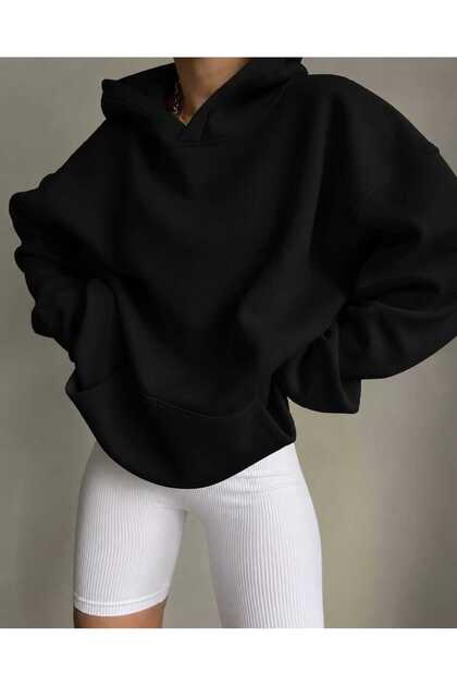 3 Yarn Combed Cotton Hooded Sweatshirt Lr4
