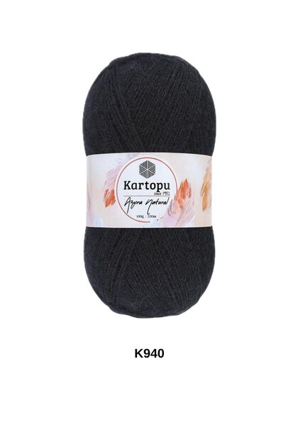 1 Piece Kartopu Angora Natural 100 Grams 550 Yards Natural Shawl Blouse Cardigan Vest Hand Knitted Yarn Color: K940