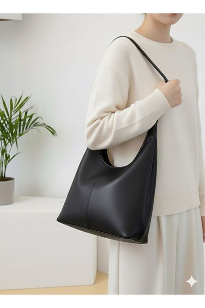 Women's Shoulder Bag Soft Exterior Textured Quality Workmanship Lined Leather Handbag with Zipper