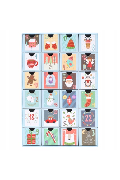 Calendar de Advent DIY cu 24 de sertare