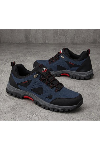 Plarıum Men's Daily Outdoor Winter Water and Cold Resistant Comfortable Large Size Trekking Sports Shoes 40