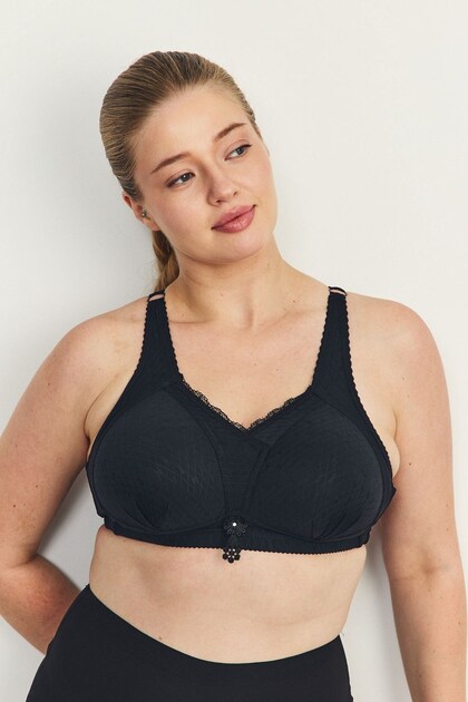 Wireless Gathering Bra Cc868 Black