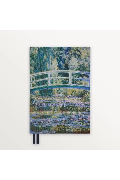 Flexy Kapak Gallery A5 112 Yp. Defter - Monet Japanese Bridge
