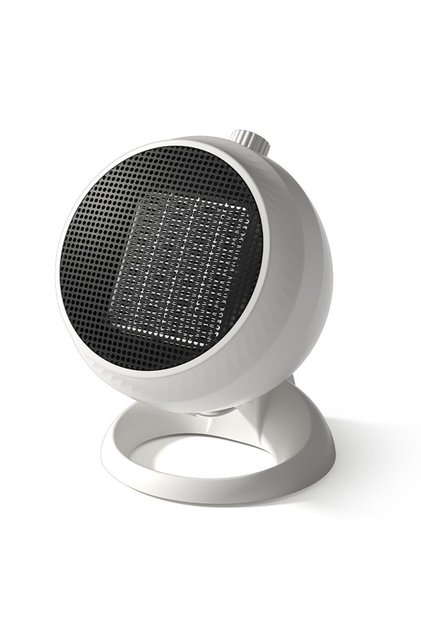 Керамична печка 2000W, Кръгъл дизайн, 3 степени на нагряване, Бял - Deals Reall