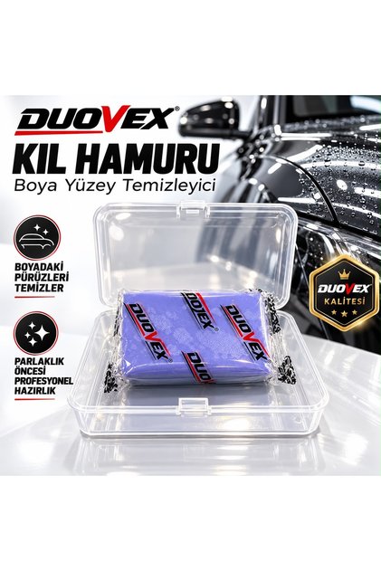 Duovex Kil hamuru 100 g (yüksek kalite renkli, tüm reçineyi alır)