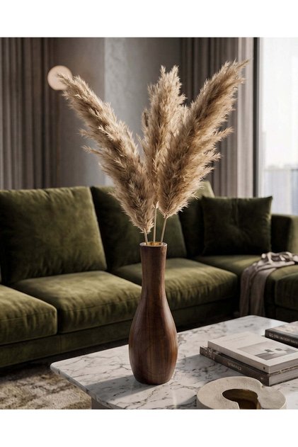 Wooden Plain Vase