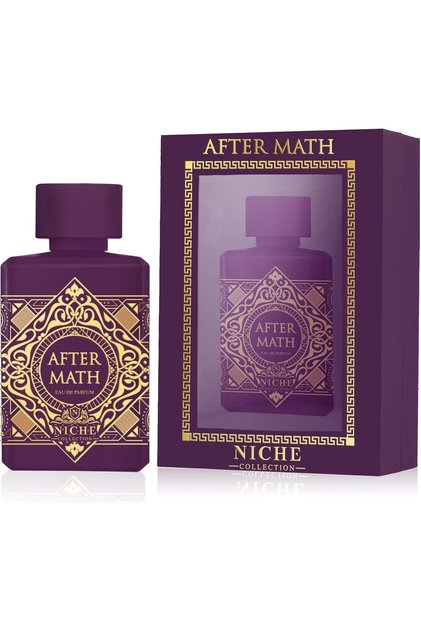 After Math Niche Unisex Perfume, 100ml, Bergamot Saffron Cinnamon Honey Leather Scent, Amber Musk Sandalwood