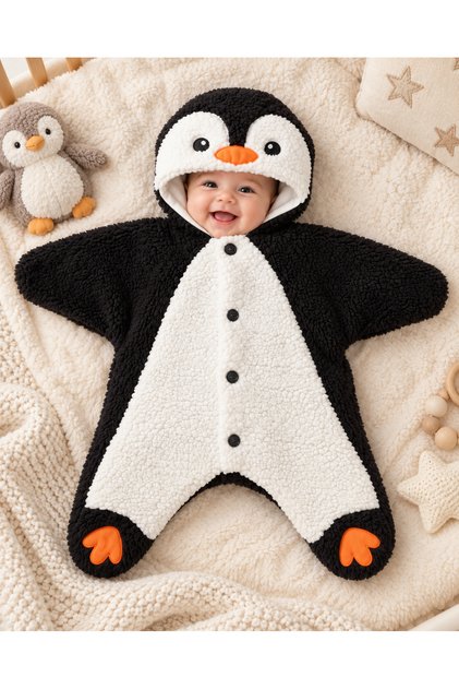 Hülyas Mi̇nd Penguen Jumpsuit