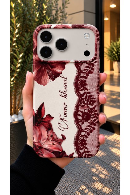 İphone 17 Pro Max / 18 Pro Max uyumlu Desenli Silikon Kılıf