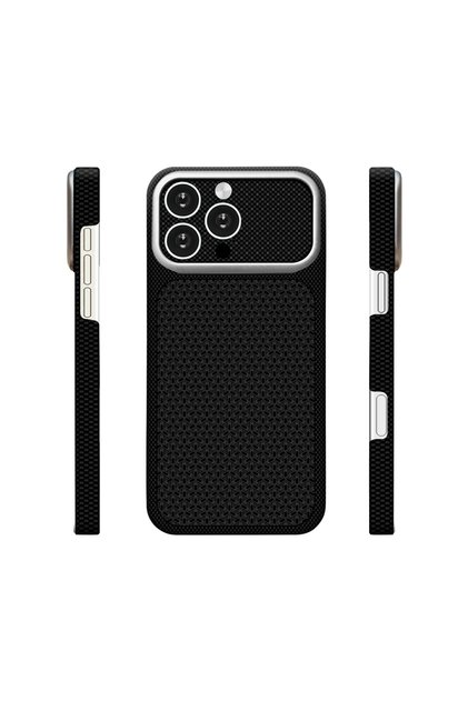 iPhone 16 Pro Compatible Magsafe Supported iPhone 18 Pro Max Appearance Premium Carbon Fiber Appearance Textured Luxury Cover Nexel