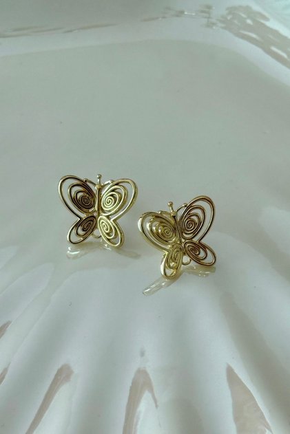 Butterfly Figured Earrings