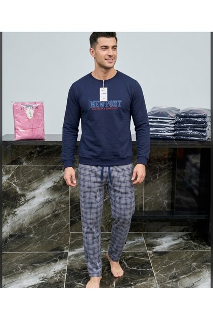 Kışlık erkek pijama takımı