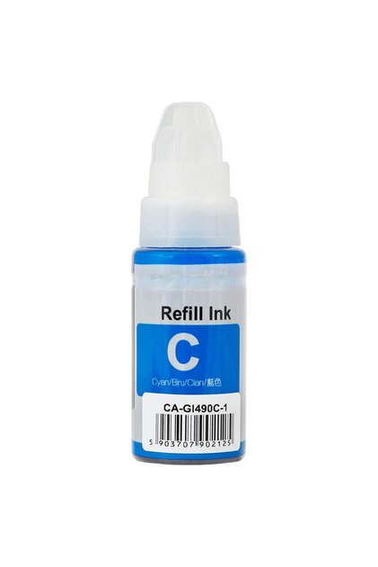 Cartuș Compatibil CA-GI490C Cyan - TonerHub