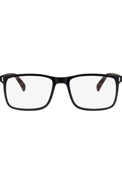 Ochelari pentru citit +1,00 dioptrii, culoare negru/maro mat, 1 buc