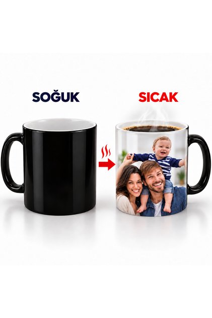 Kişiye Özel Sihirli Kupa Bardak