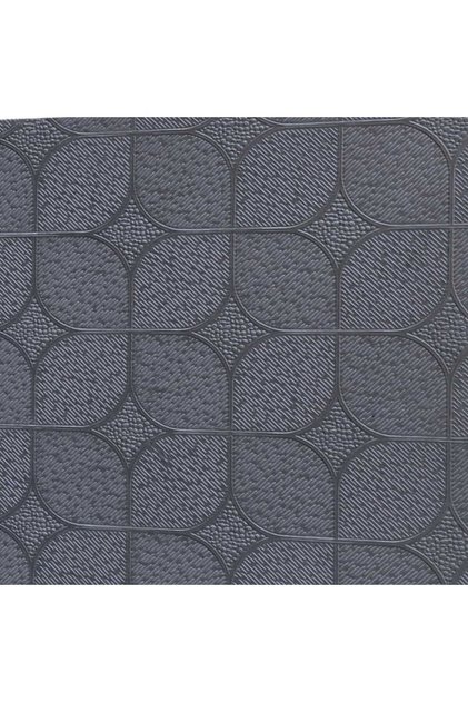 60*60 cm VİNİL KAPLI ALÇIPAN ASMA TAVAN PANELİ 3,6 M2 KÜRE DESEN GRİ