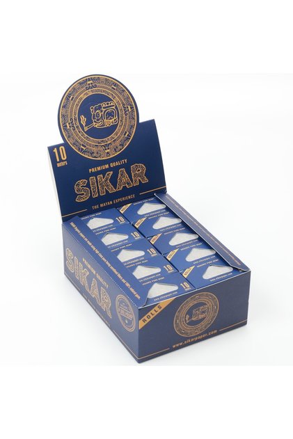 Set foita in rola (10m x 44mm) pentru rulat tigari Organic Pure HEMP, 20 buc