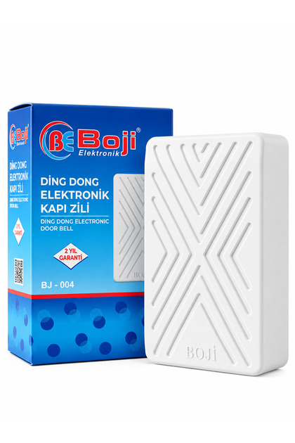 BJ-004 Ding Dong Elektronik Kapı Zili Beyaz