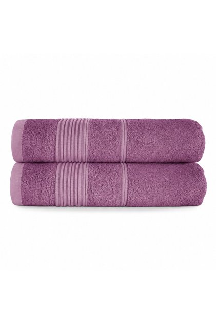 Set 2 prosoape Bamboo Moreno, 50x90 cm, 58% bumbac, 42% fibre de bambus vascoza, mov