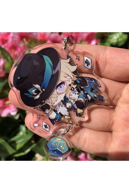 16 Game Honkai: Star Rail Robin Aventurine Acheron Black Swan Sparkle Cosplay Costumes Key Chain Key