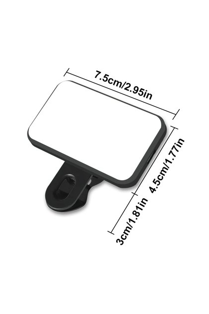 01 Mini Selfie Fill Light Rechargeable 3 Modes Adjustable Brightness Portable For Mobile Phone Compu
