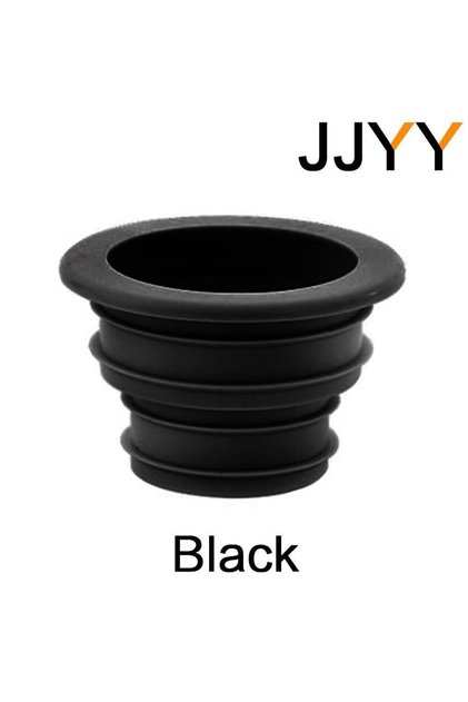 black JJYY 1PC Sewer Seal Ring Kitchen Pipe Deodorant Sealing Plug Floor Drain Seal Washing Machine