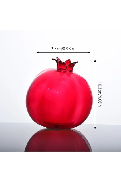 C Pomegranate Pear Pomegranate Zucchini Shaped Glass Vase Fruit Vase Creative Aromatherapy Bottle Va