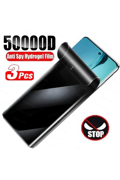 Privacy Hydrogel 3pcs For S25 Ultra 3Pcs Privacy Hydrogel Film For Samsung Galaxy S25 S24 S23 S22 S2