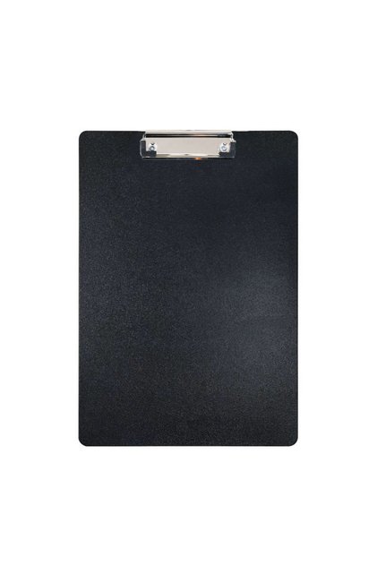 black 1 A4 Folder, File Manager, Clipboard with Cover, A4 Folder for Business and School Use, Statio