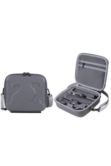 Grey Travel Case for DJI OM 7P/ OM7 - Portable Storage Bag Hardshell Carrying Case Fits DJI Osmo Mob