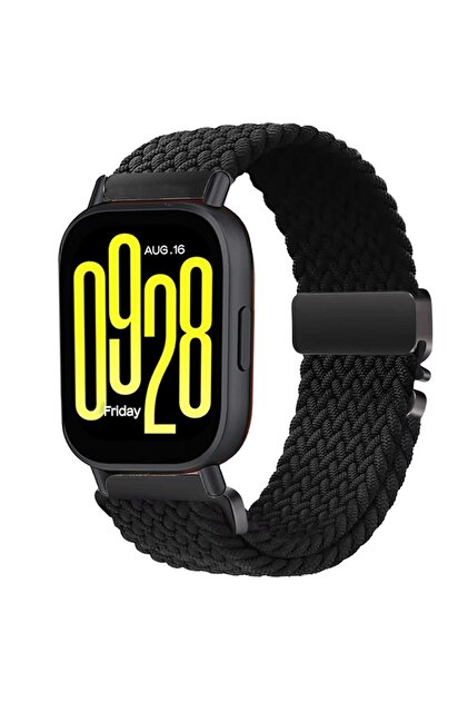 Redmi Watch 5 Active Black 22mm 20mm Nylon Band for Redmi Watch 5 Active 5 Lite Breathable Bracelet