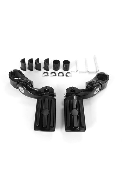 Style 15 1 1/4" 32mm Motorcycle Foot Rest Highway Engine Guard Foot Pegs Mount Footrest For Harley T