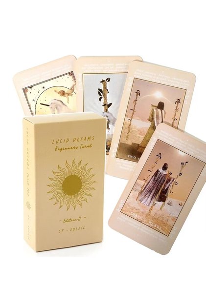 SB82 Lucid Dreams Beginners Tarot Decks New High Quality Board Games For Fate Divination Party Card