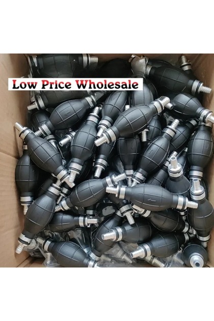 12mm 6mm/8mm/10mm/12mm Hand Fuel Pump Line Rubber Aluminum Hand Primer Bulb Diesel Oil Transfer Petr